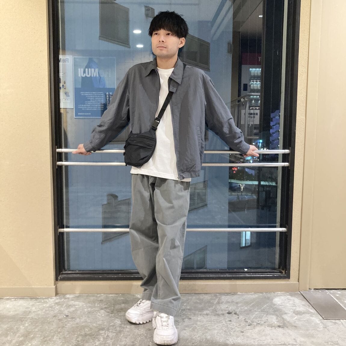 無印良品 staff snap 【169cm/natural】【165cm/natural】 knit:和紙混ニット